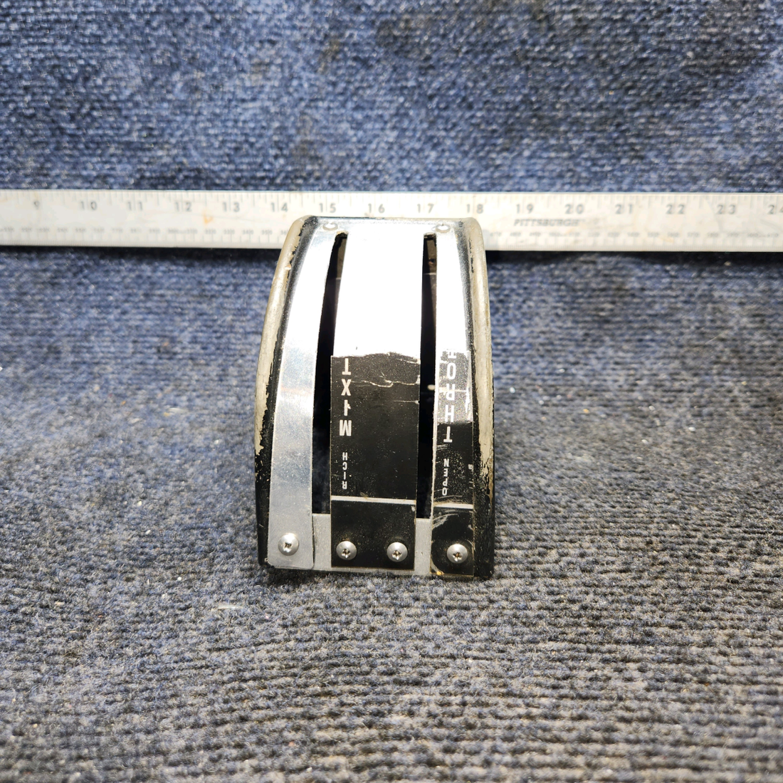 Used aircraft parts for sale, 67232-015 Piper PA28-161 Throttle Quadrant Cover (See Photos)