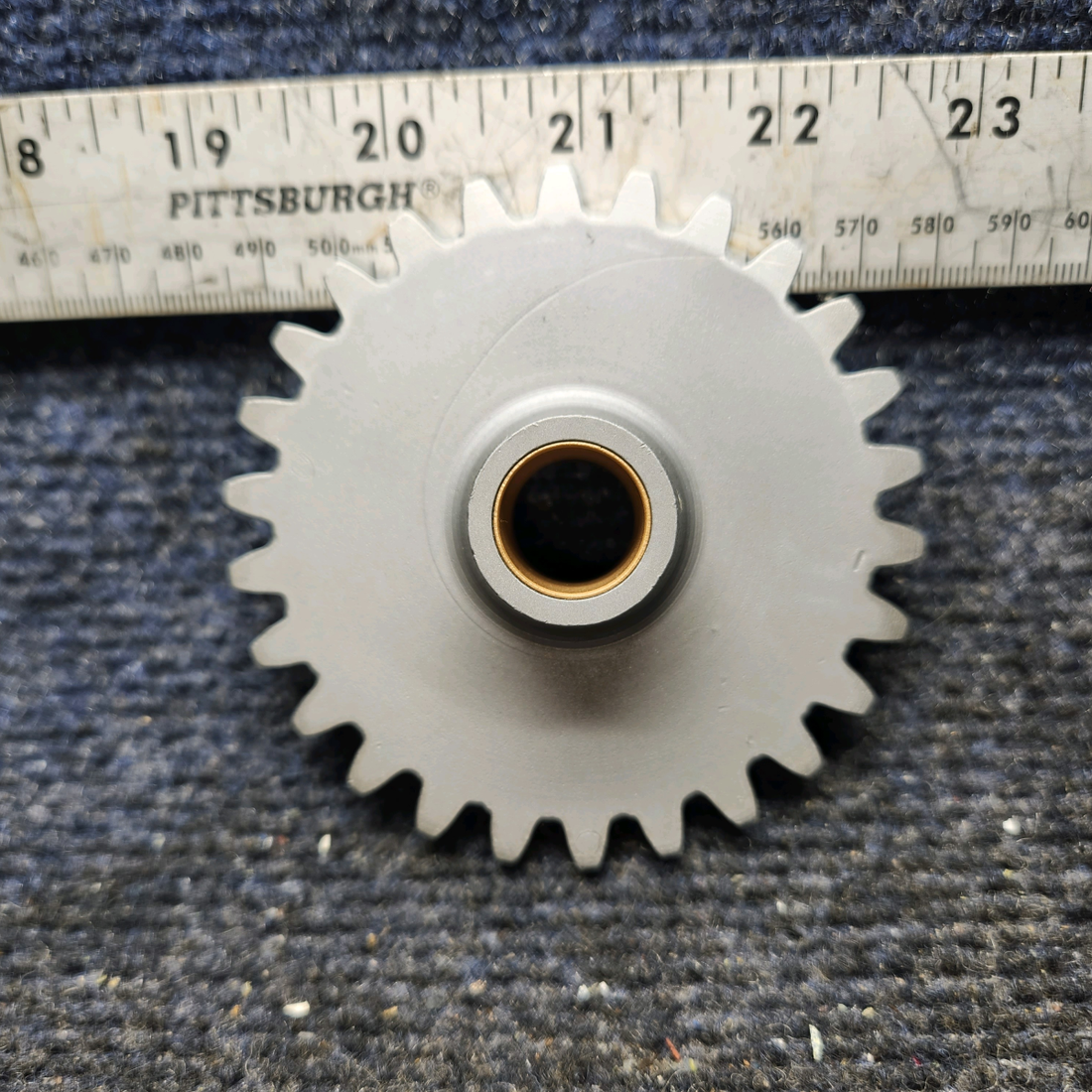 Used aircraft parts for sale, 74996 Lycoming O-320-E2A CESSNA 172K Crankshaft Ideler Gear Assy With 8130-3