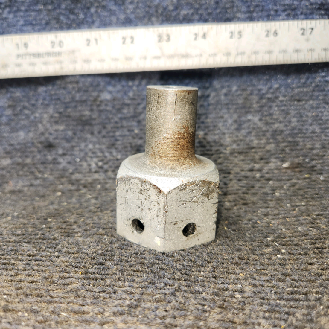 Used aircraft parts for sale, 0441130-2 cessna 150G Main Gear Axle Fairing Nut – 2.6235 in Length