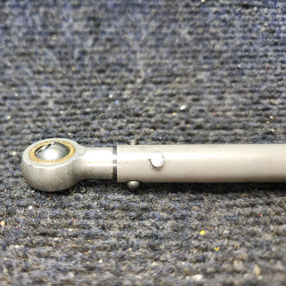 Used aircraft parts for sale, 35-524066-2 BEECHCRAFT F35 Rudder Pedal Push Rod Tube Assembly