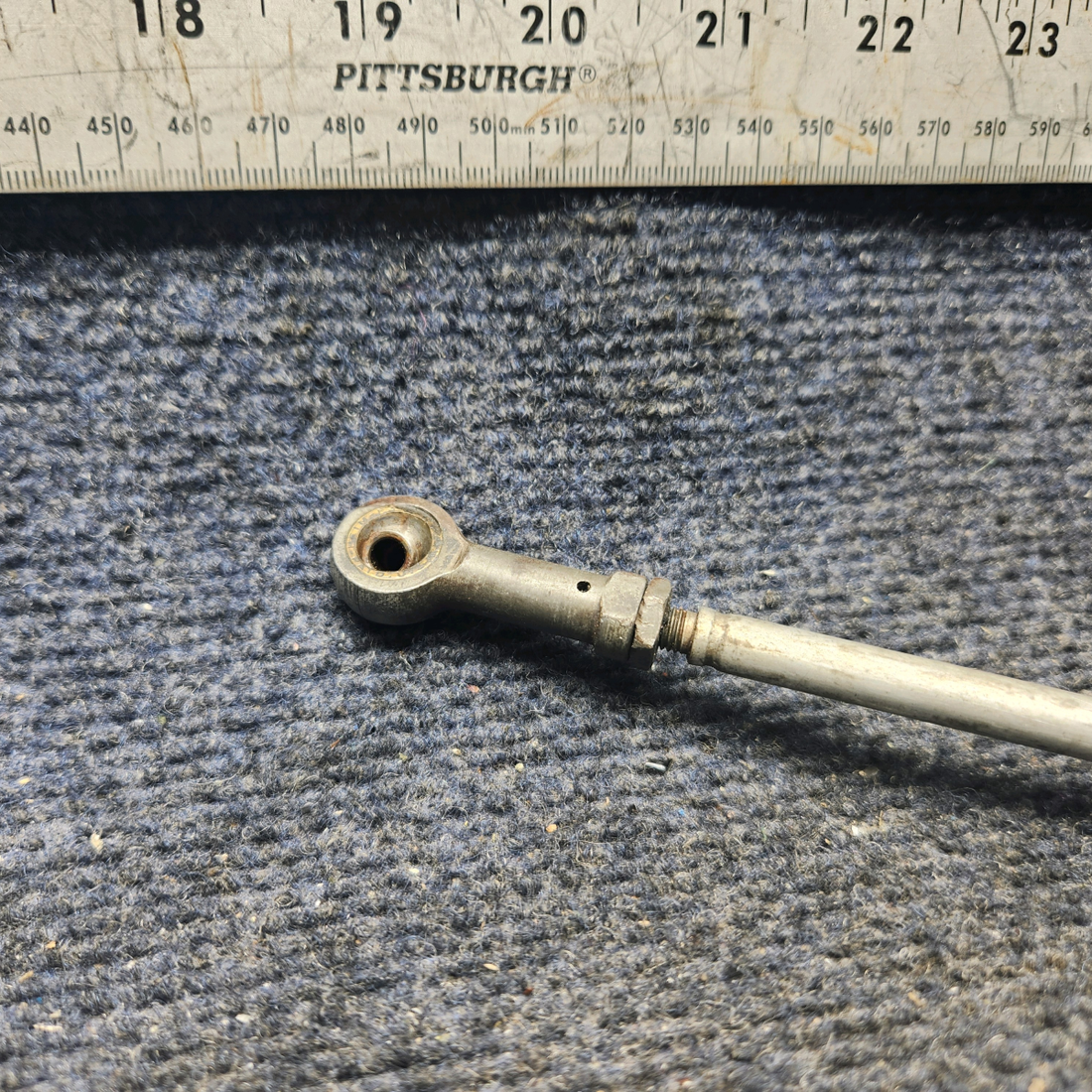 Used aircraft parts for sale, 50‑389010‑29 BEECHCRAFT 95-55B Left-Hand Propeller Push/Pull Control Cable 140"