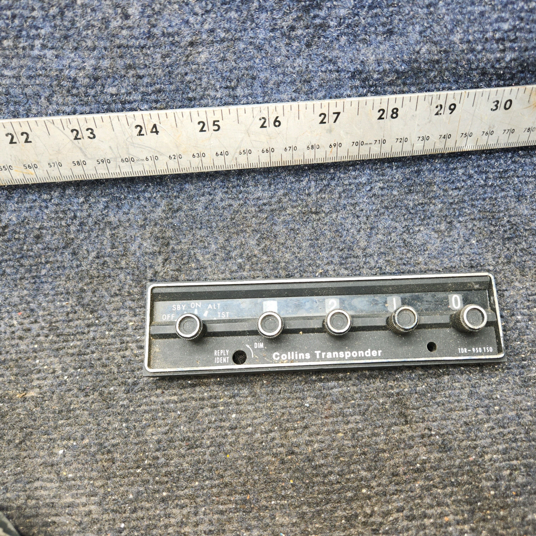 Used aircraft parts for sale, 622-2092-001 Collins TDR-950 Cessna 172 Transponder
