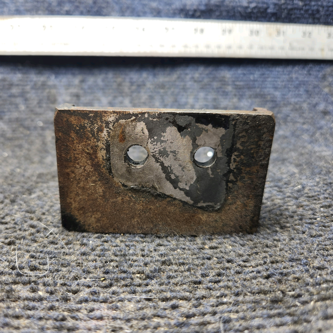 Used aircraft parts for sale, 07A19474 Lycoming O-320 Piper PA-28-140 Alternator Bracket