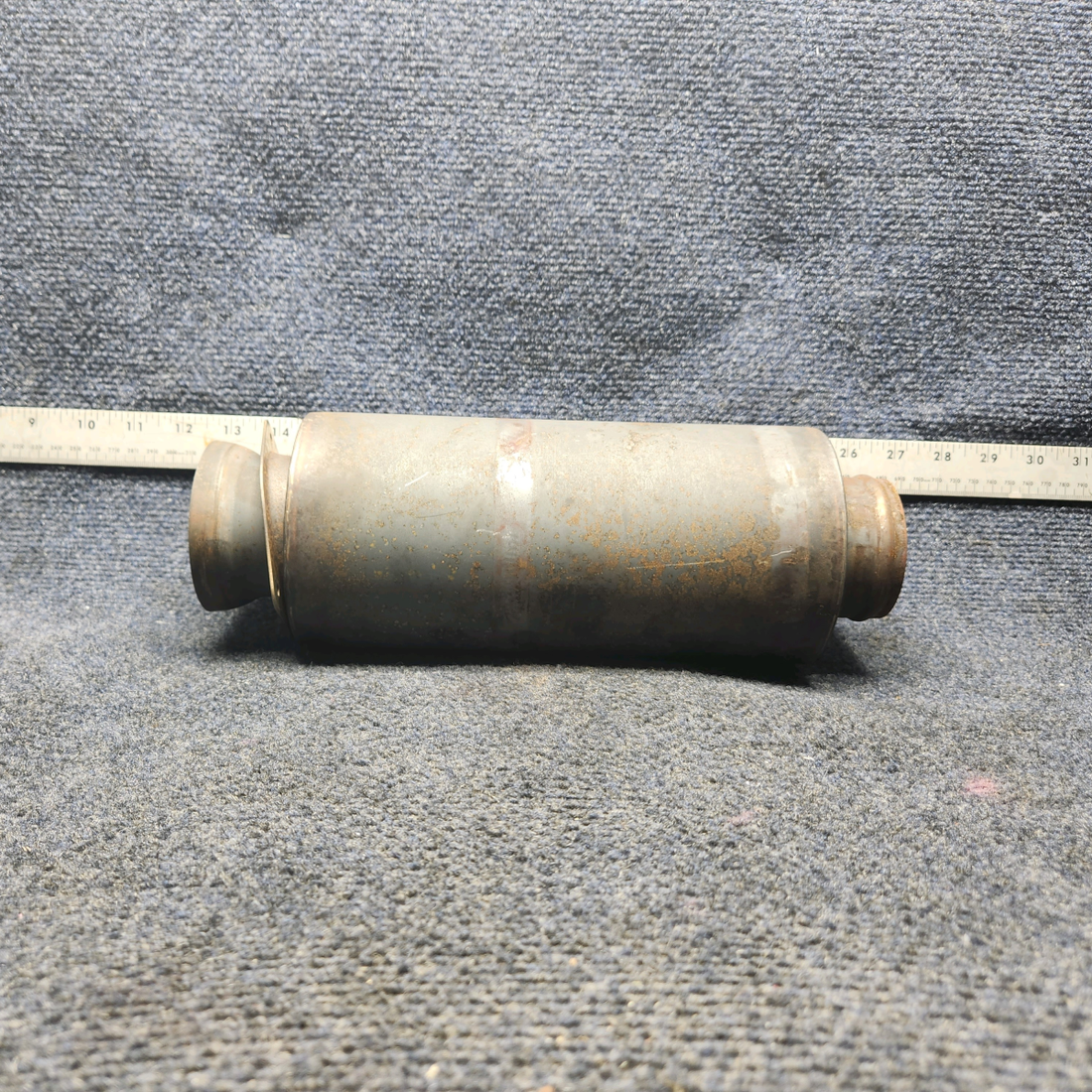 Used aircraft parts for sale, 701-20 Beechcraft F33A EXHAUST MUFFLER WITHOUT SHIELD