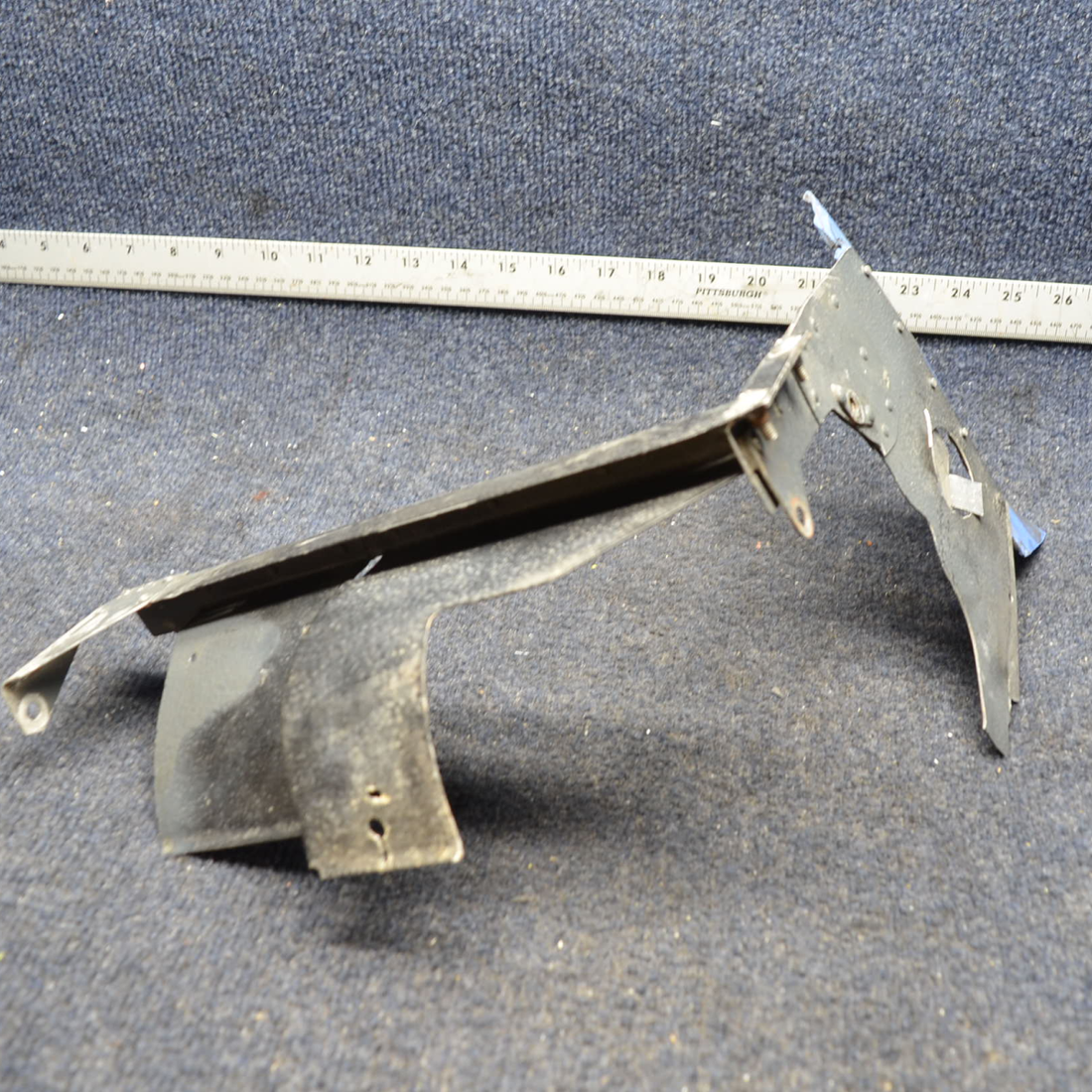 Used aircraft parts for sale, 2455044-1 Cessna 172RG FRONT LEFT BAFFLE ASSY