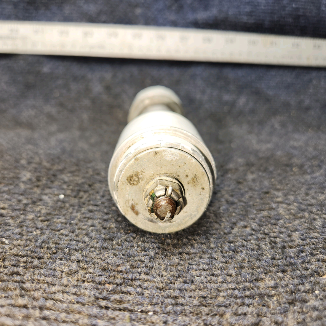 Used aircraft parts for sale, 0543001, 0543037-1, 0543003 Cessna 172E Nose Gear Axle Tube w/ Spacers & Ferrule