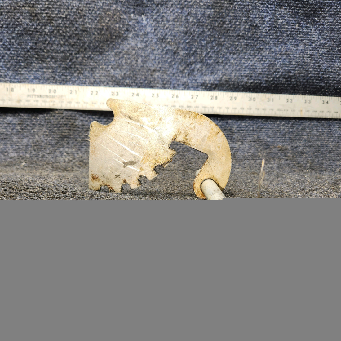 Used aircraft parts for sale, 0510171-1 Cessna 172 Flap Handle Ratchet has Spacer