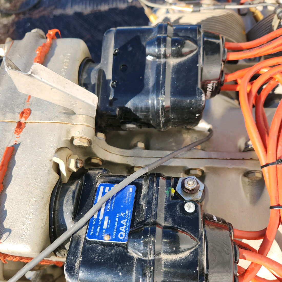 Used aircraft parts for sale, IO-470-J Continental IO-470 Beechcraft 35-33 Aircraft Engine