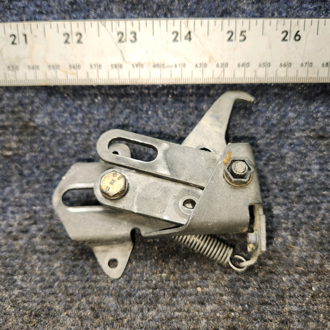 Used aircraft parts for sale, 35-410456-3 BEECHCRAFT 95-55B Upper Latch Bracket Assembly
