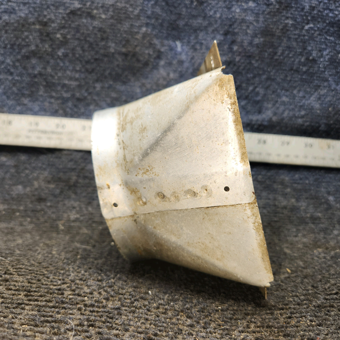 Used aircraft parts for sale, 0550334-1 cessna 172N Duct Assembly Cooler