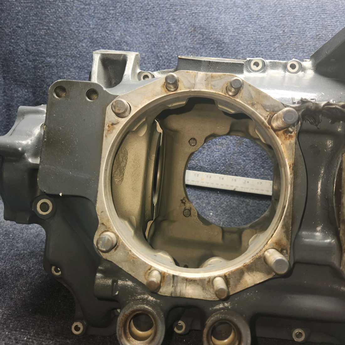 Used aircraft parts for sale, LW-11033 Lycoming O-540-A1D5 PIPER PA-24-250 Crankcase Narrow Deck