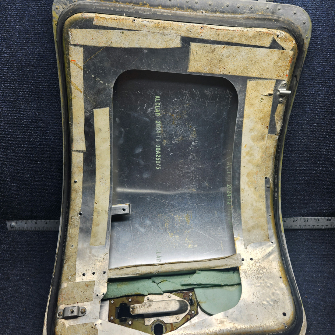 Used aircraft parts for sale, 350154-505 Mooney M20K BAGGAGE DOOR STRUCTURE ASSEMBLY