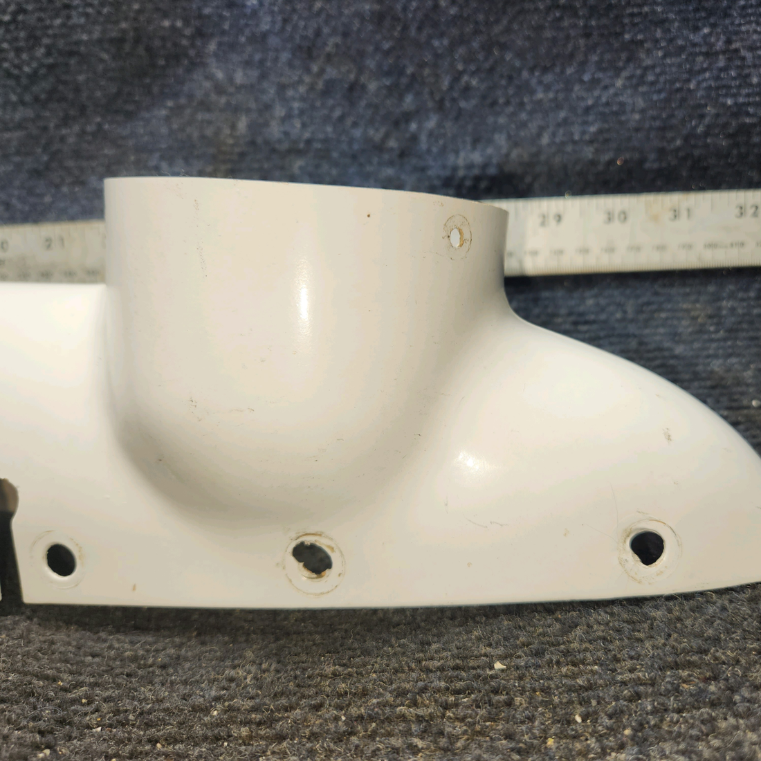 Used aircraft parts for sale, 63514-006 PIPER PA28-140 Tip Vertical Fin For Rotating Beacon