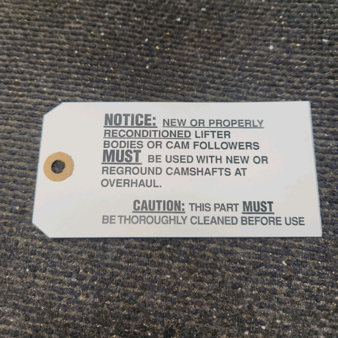 Used aircraft parts for sale, 530803 Continental O-300D Cessna 172F Camshaft