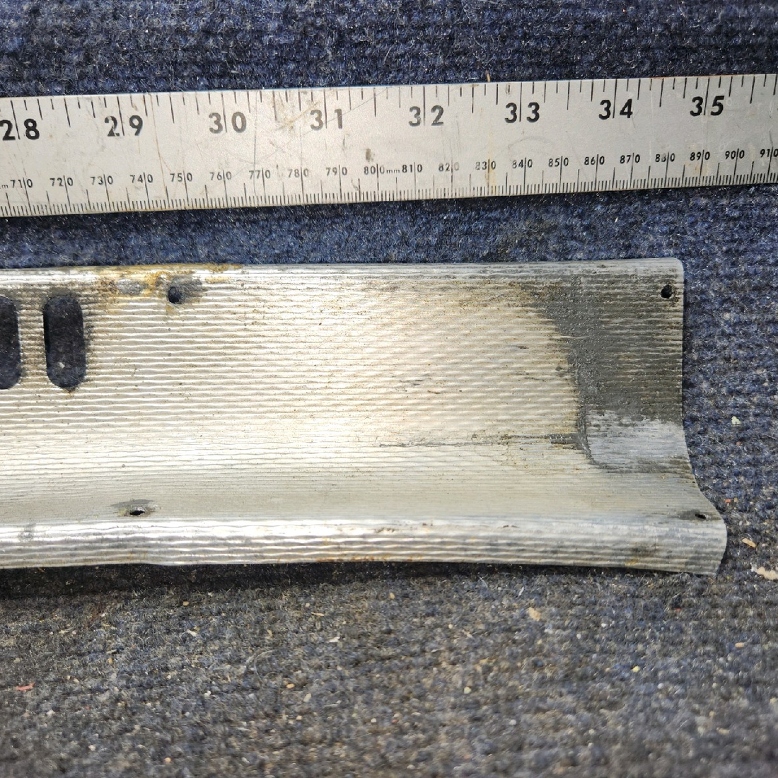 Used aircraft parts for sale, 36511-003 piper PA-28-181 Center Cabin Heat Duct Assembly RH
