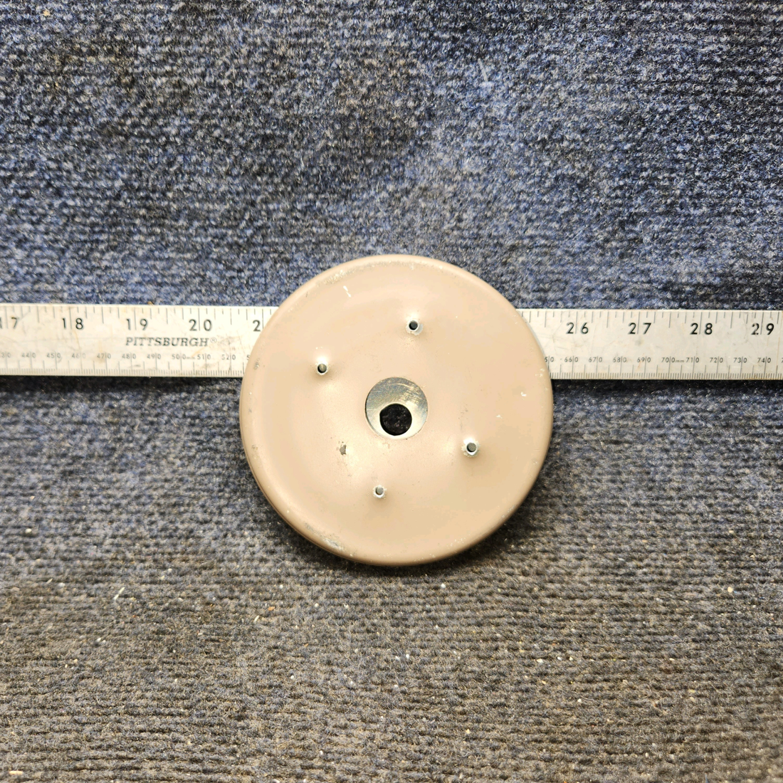 Used aircraft parts for sale, 0511198 Cessna 182G Fuel Selector Cup and Placard