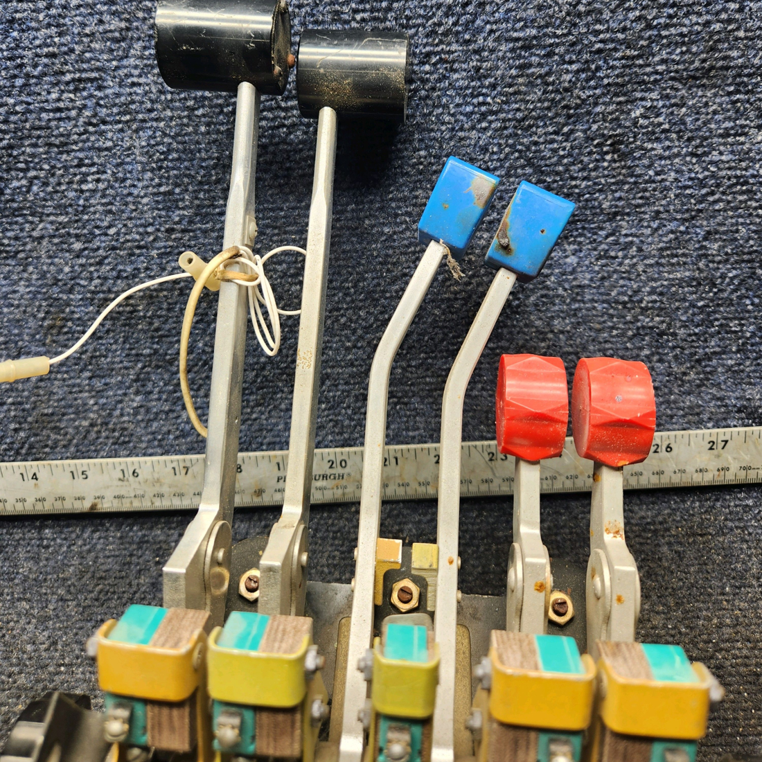 Used aircraft parts for sale, 50331-003 Piper Cheyenne II Control Pedestal / Quadrant Assembly with Switches