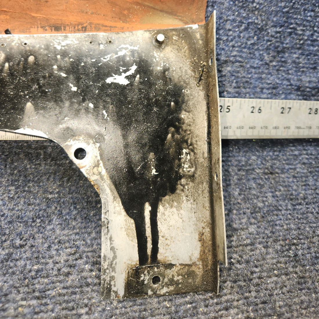 Used aircraft parts for sale, 63615-004 Lycoming O-320 Piper PA28-140 Engine Baffle RH Rear