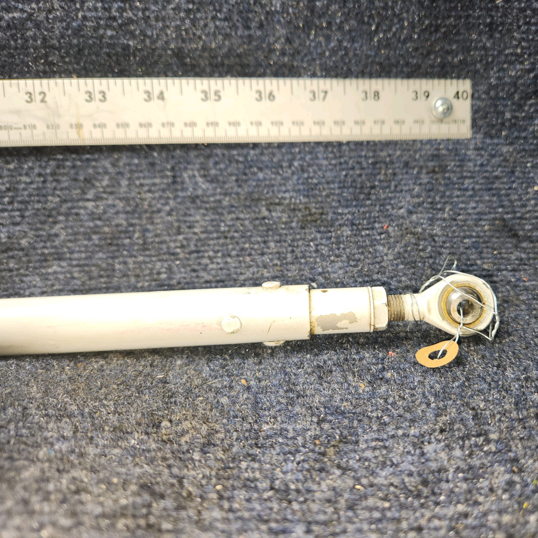 Used aircraft parts for sale, 35‑825044‑4 BEECHCRAFT 95-55B Aft Nose Gear Steering Rod Assembly