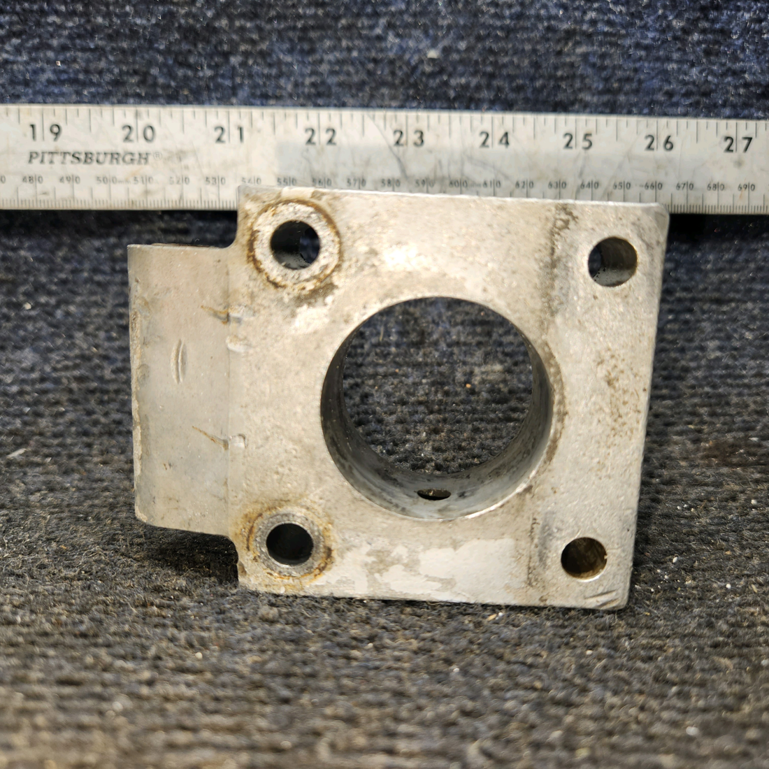 Used aircraft parts for sale, 0624-927 Piper PA-28-140 Nose Gear Fork Block