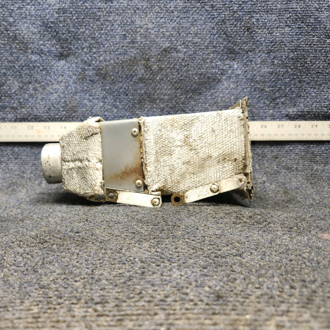 Used aircraft parts for sale, 22492-000 PIPER PA-24-250 Cabin Air Box Assembly LH or RH With 12 Volts Electric Fan