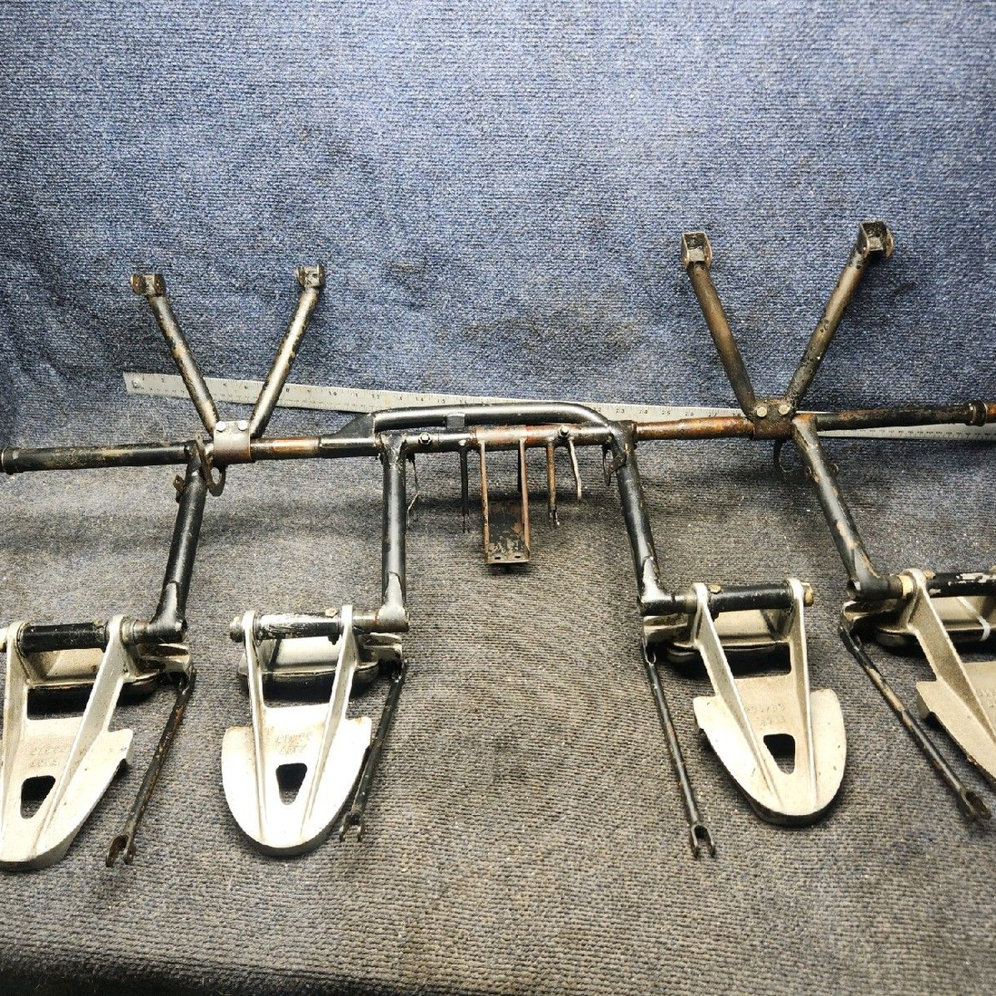 Used aircraft parts for sale, 63459-019 piper PA-28-181 Complete Rudder Pedal Assembly