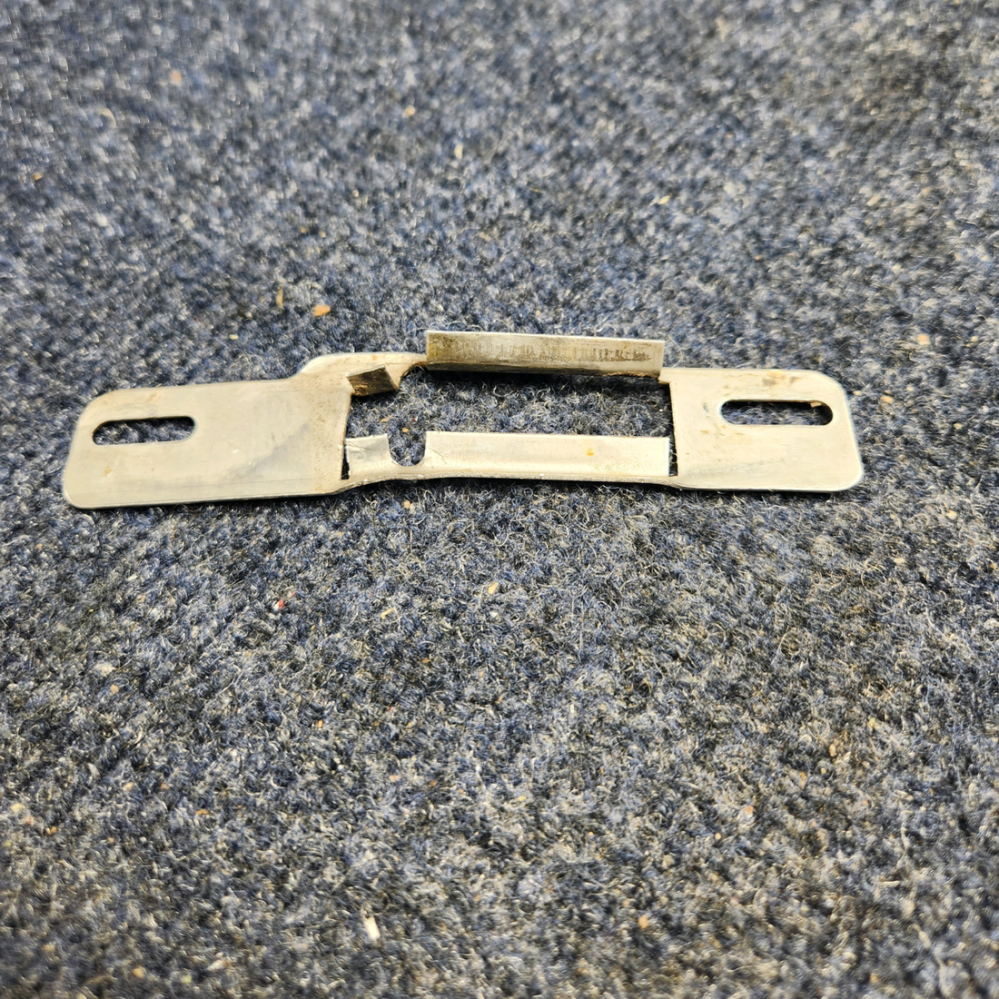 Used aircraft parts for sale, 63037-000 Piper PA32RT-300 DOOR LATCH PLATE WITH LOOP ASSEMBLY