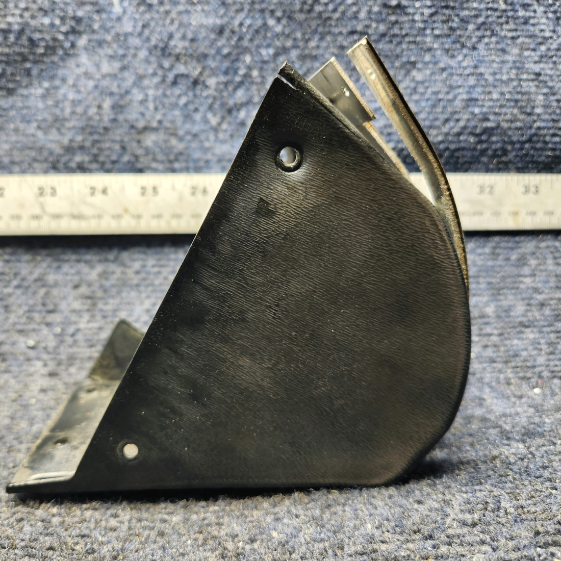 Used aircraft parts for sale, 67232-047 Piper PA28-140 Engine Controls Cover w/ Placard