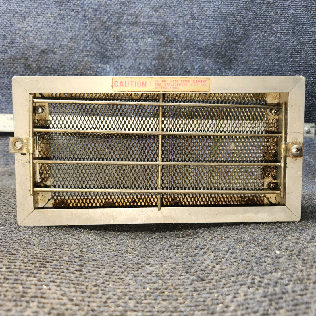 Used aircraft parts for sale, BA7110 BEECHCRAFT F35 Brackett Air Filter Assembly