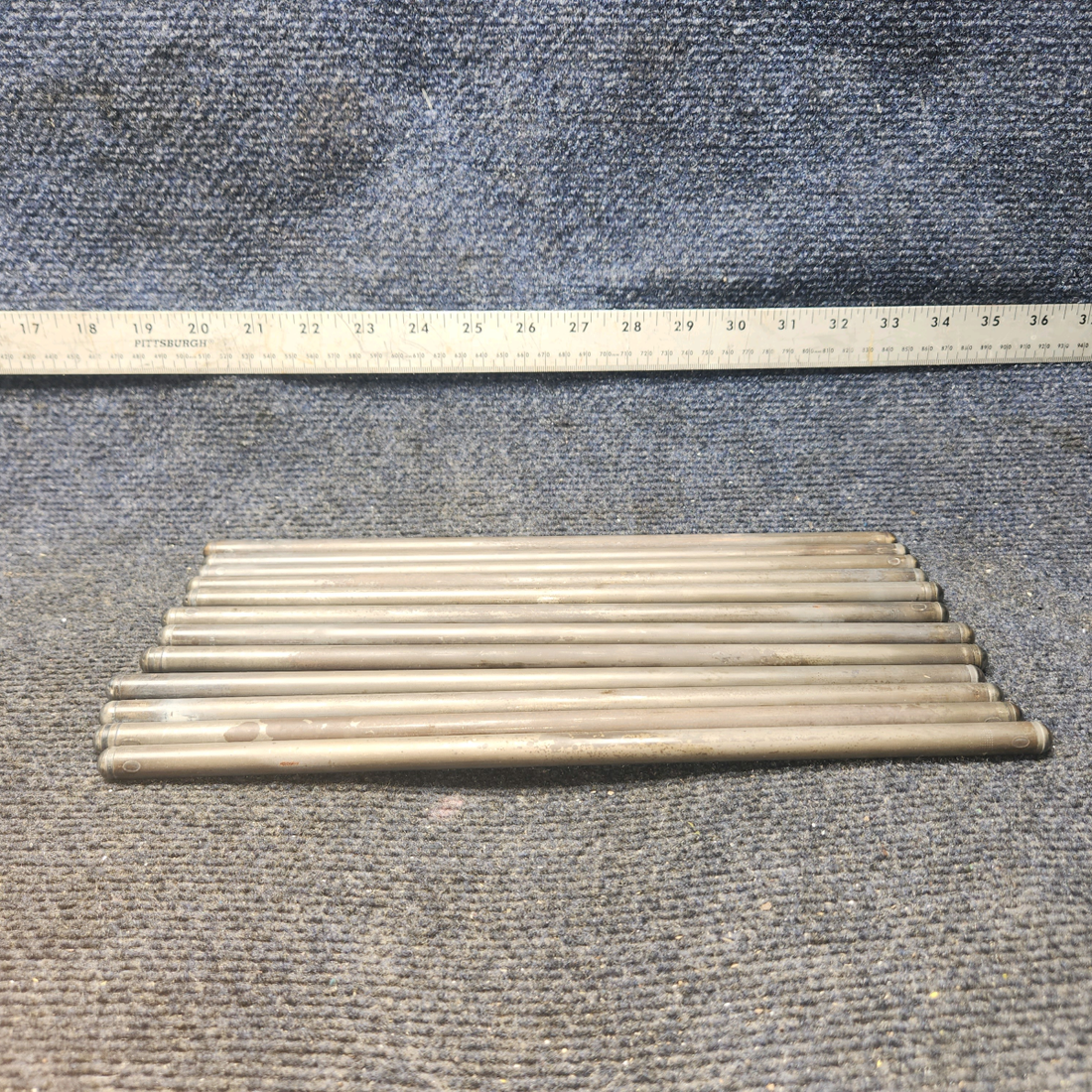 Used aircraft parts for sale, 73434 Lycoming O-540 PIPER PA-24-250 Push Rod  - Set of 12
