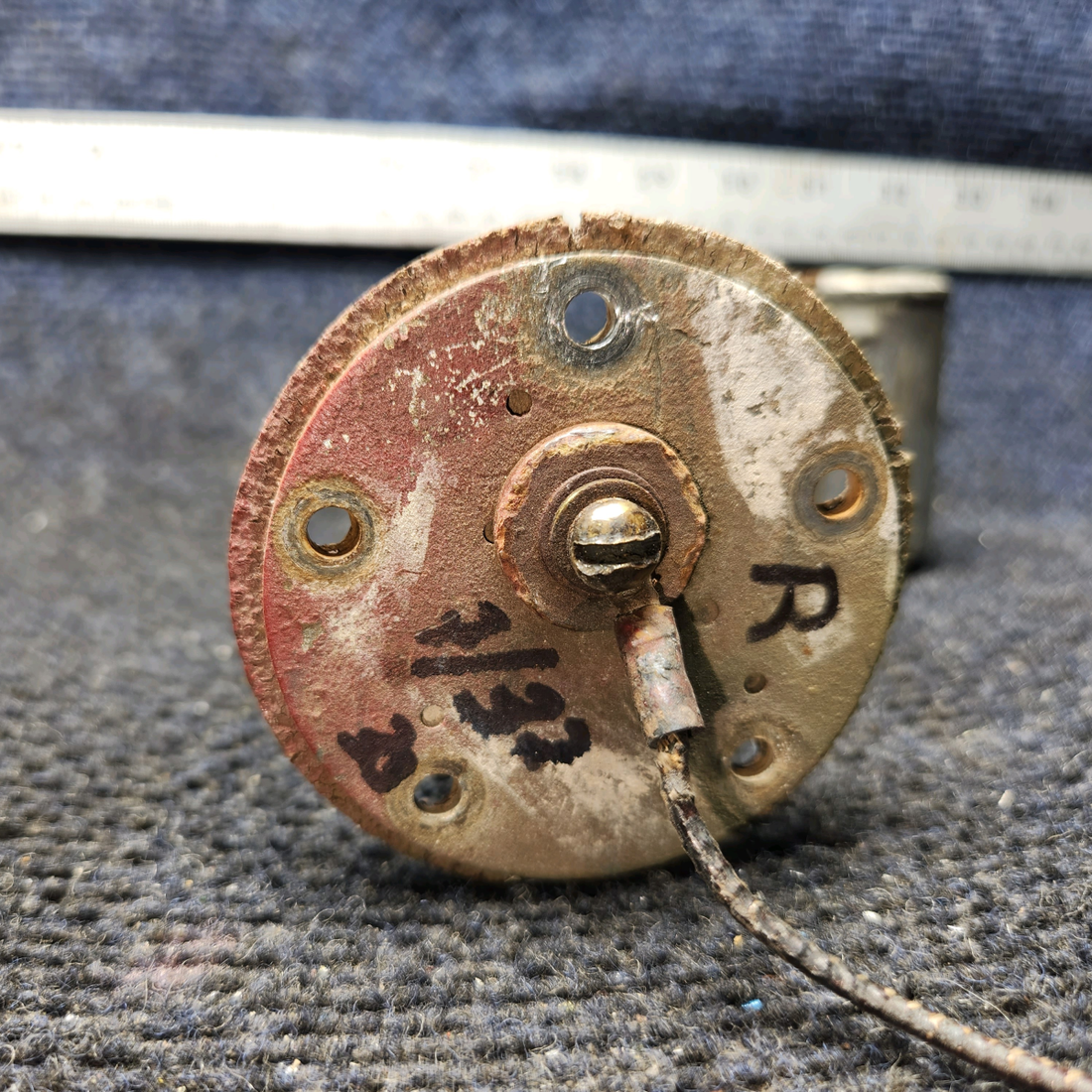 Used aircraft parts for sale, 0523557-1 Cessna 172 Fuel Gauge Transmitter (Core)