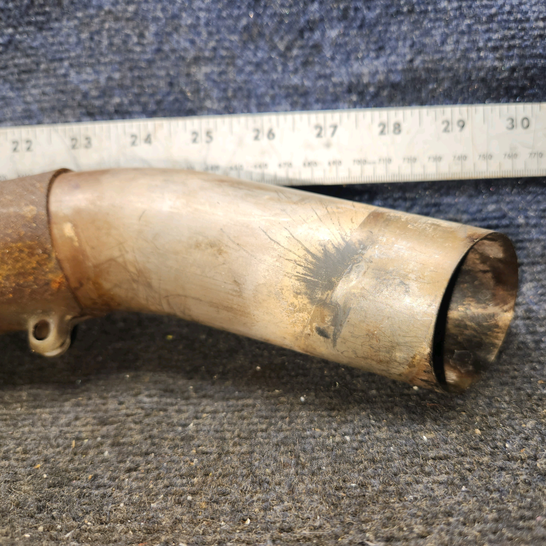 Used aircraft parts for sale, 0450338-66 cessna 150G Tailpipe Assembly – RH