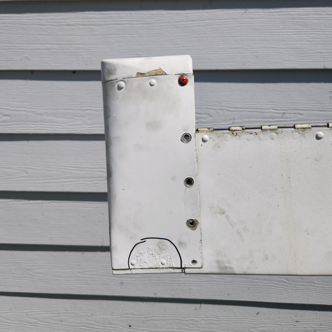 Used aircraft parts for sale, 169-620001-35 Beechcraft A24R Stabilator Tab Assembly