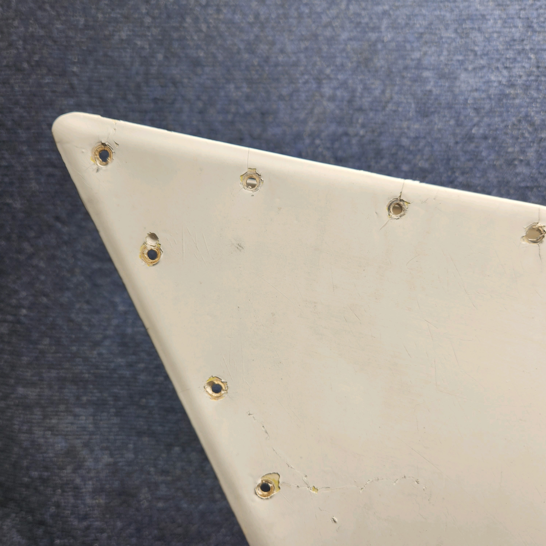Used aircraft parts for sale, 169-440013-11 Beechcraft A23A Musketeer Custom III DORSAL FIN. "SOME CRACK IN HOLES - SEE PHOTOS"