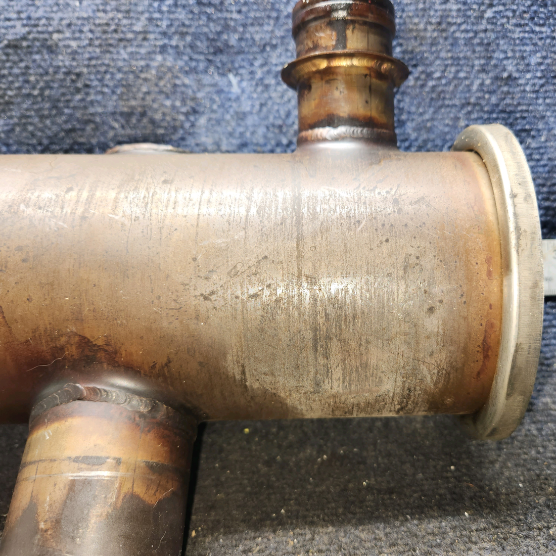 Used aircraft parts for sale, 0450400-4 cessna 150G Muffler Assembly - RH