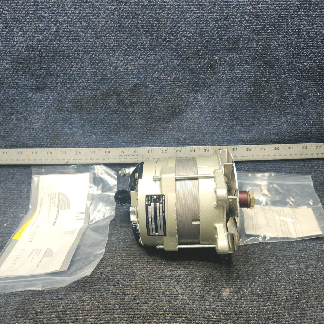 Used aircraft parts for sale, ALT-8521 Prestolite ALT-8421RS Alaternator Assy 24V / 50A