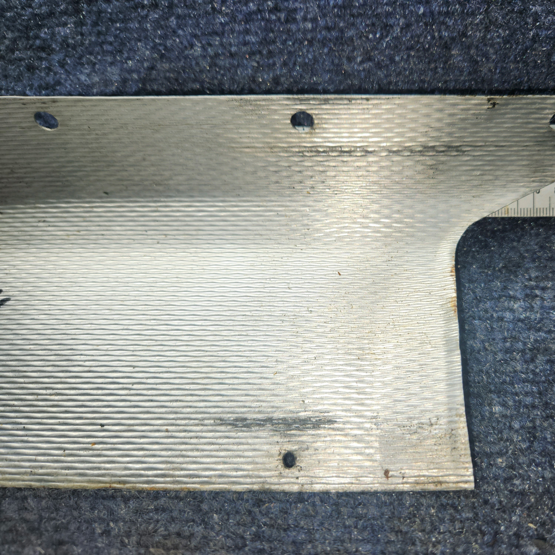 Used aircraft parts for sale, 76129-007 Piper PA28-161 Cabin Heat Duct Rear Assy - RH