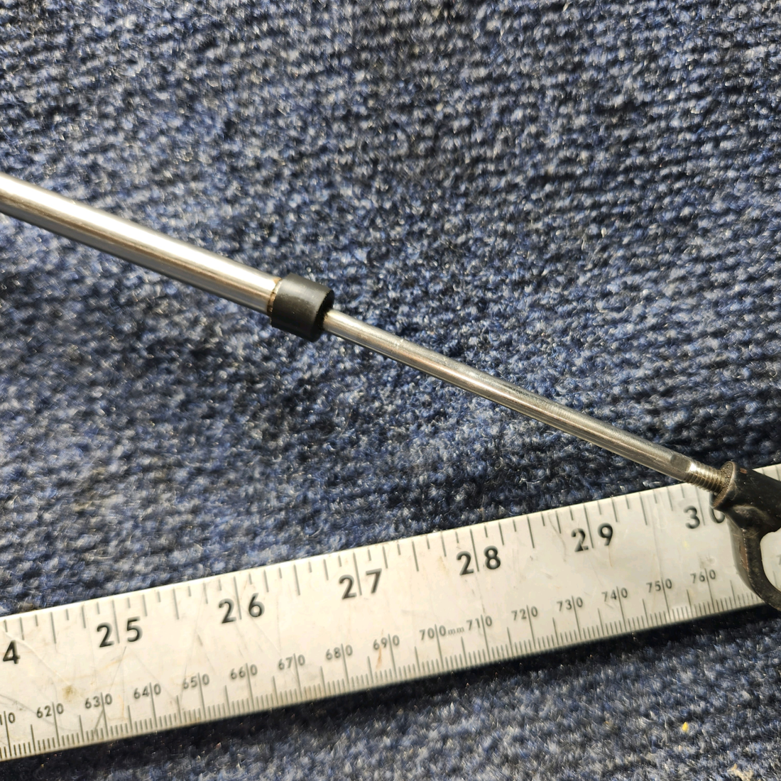 Used aircraft parts for sale, 67639-008 Piper PA28-140 Throttle Control Cable L: 44”