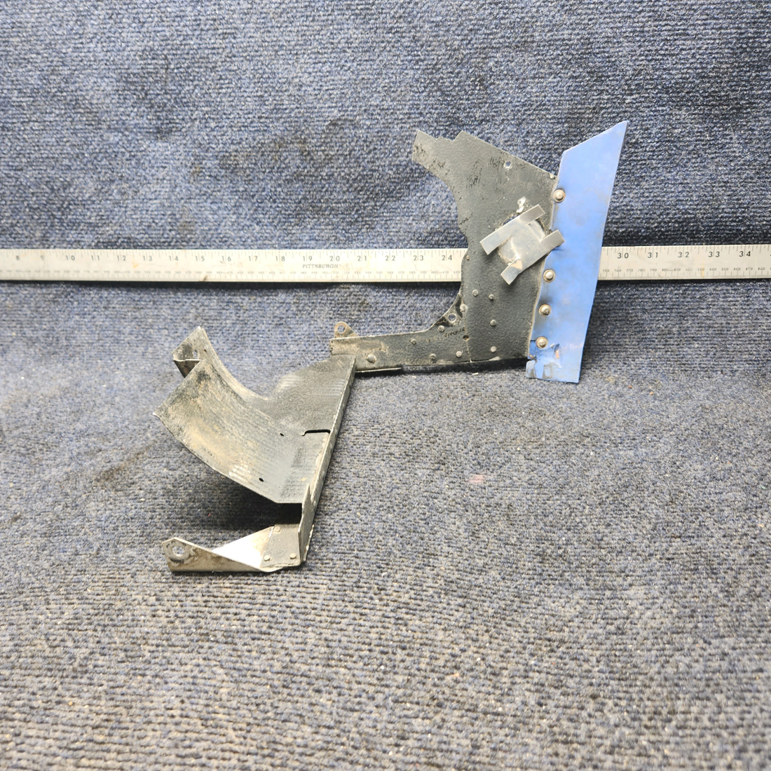 Used aircraft parts for sale, 2455044-1 Cessna 172RG FRONT LEFT BAFFLE ASSY