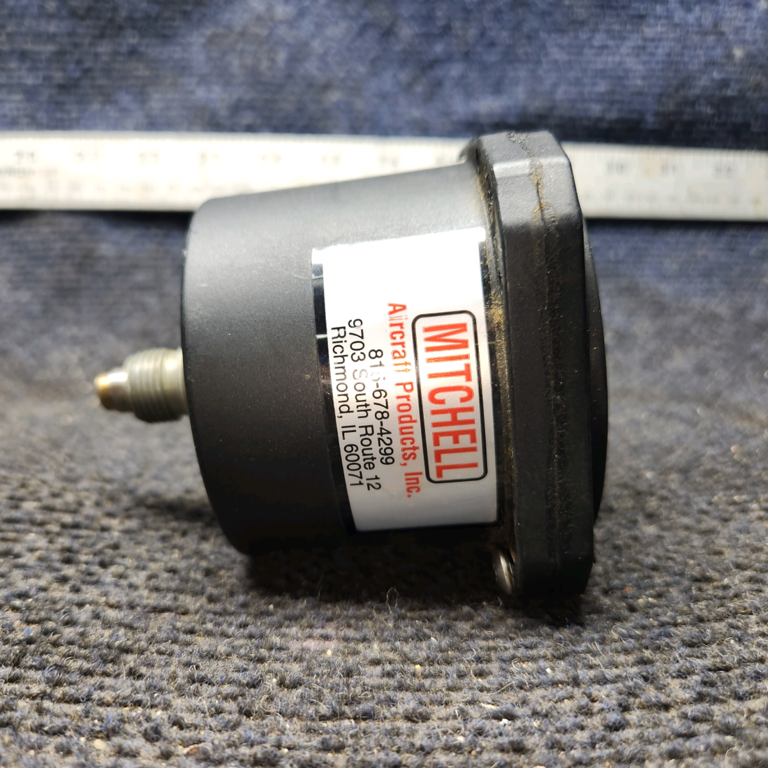 Used aircraft parts for sale, D1-112-5023 Mitchell Beechcraft 35-33 RPM Recording Tachometer