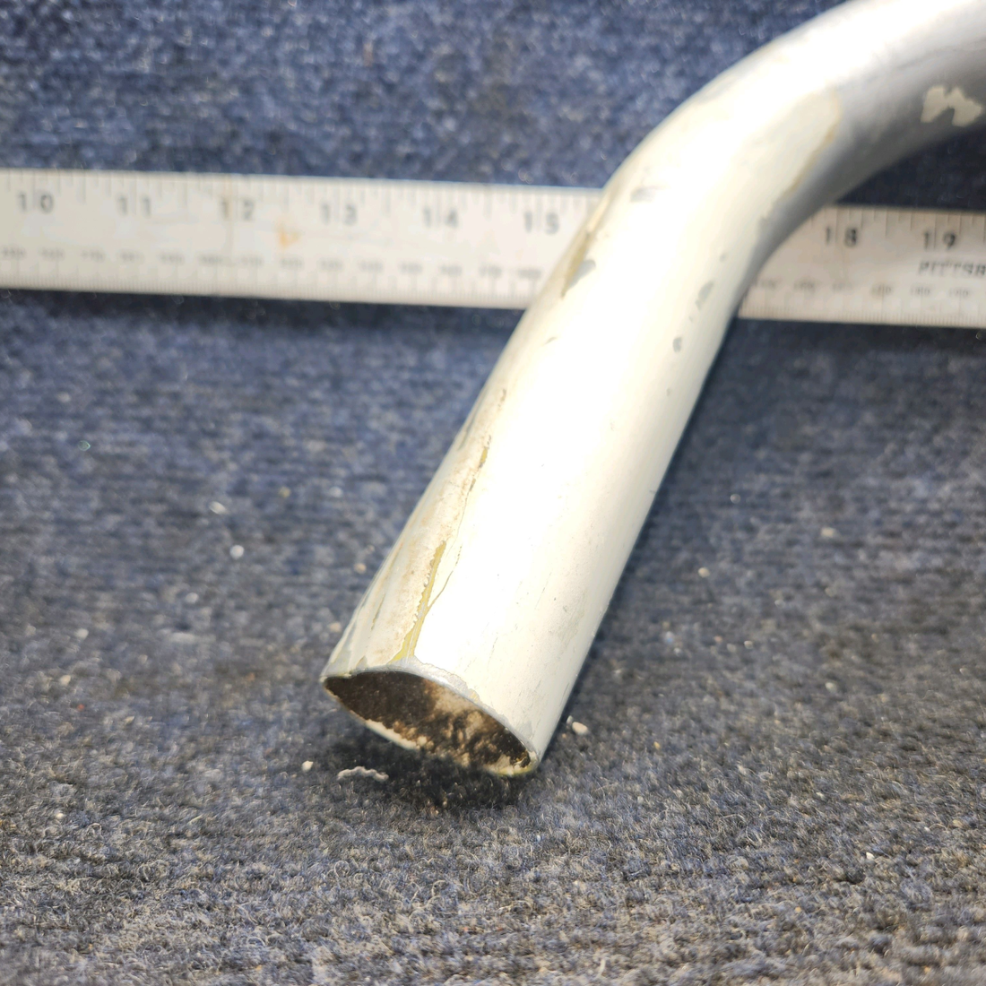 Used aircraft parts for sale, 35-554030-1 Beechcraft 35-33 Heater Exhaust Duct Assy