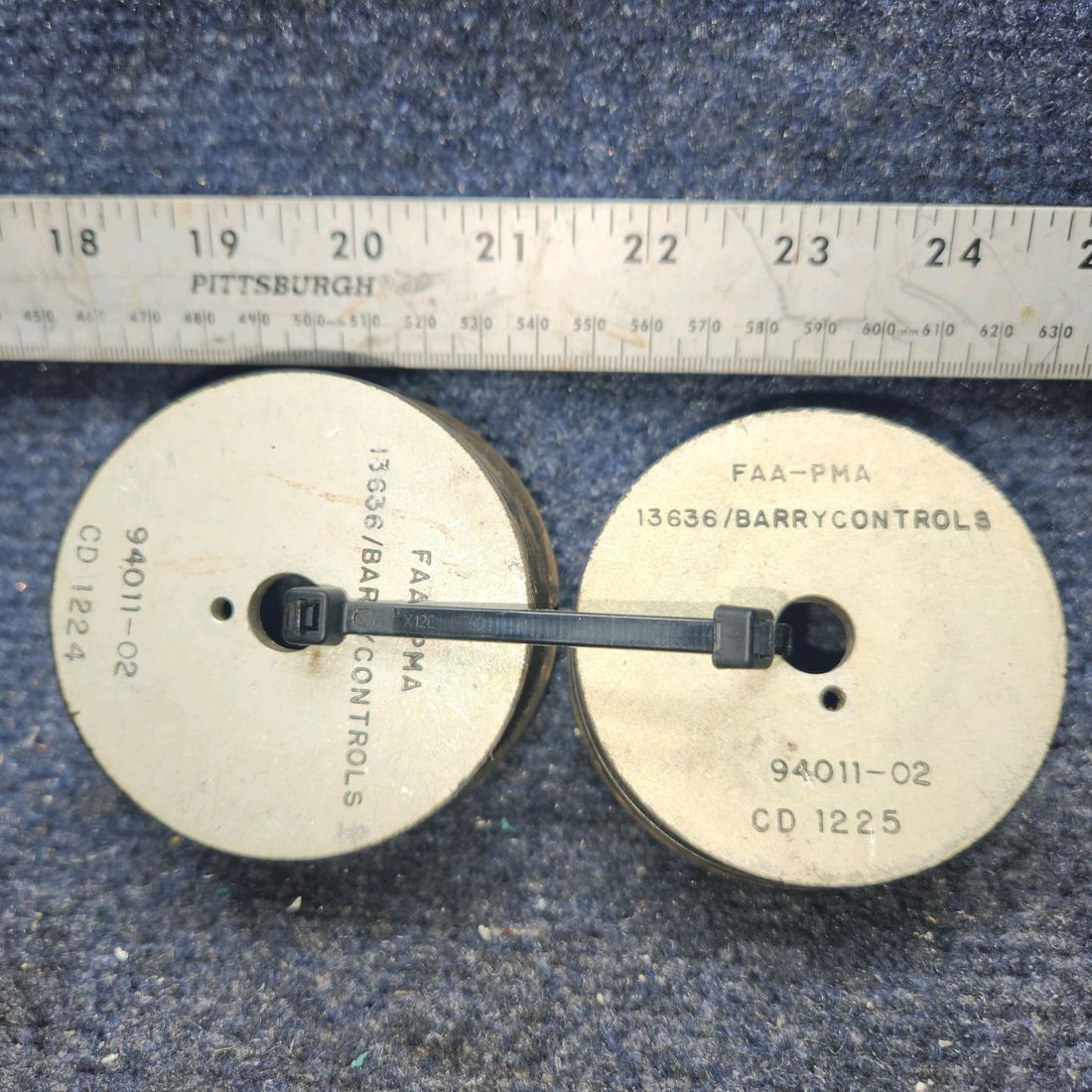 Used aircraft parts for sale, 94011-02 Barry Cessna 182P Engine Mount, Missing Center Bushing