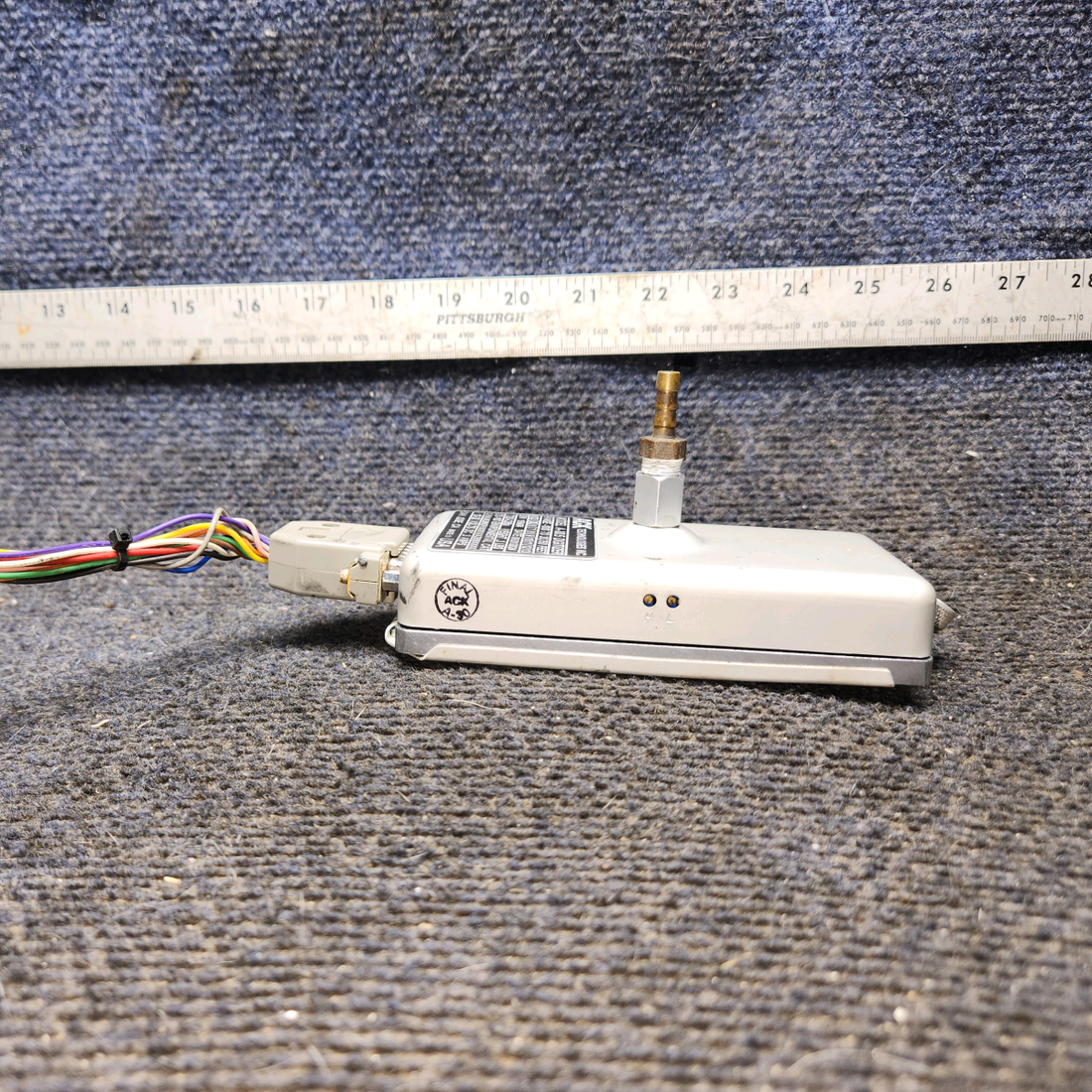Used aircraft parts for sale, A-30.5 ACK piper PA-28-181 Altitude Digitizer Assembly with Tray (10-32V)