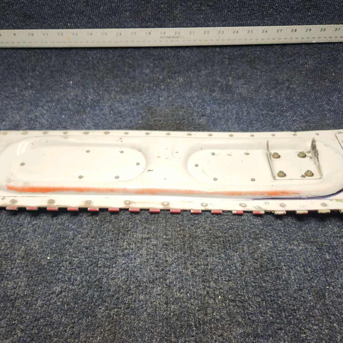 Used aircraft parts for sale, 98509-002 Piper PA32RT-300 NOSE GEAR DOOR ASSY FWD LH MINOR BENT
