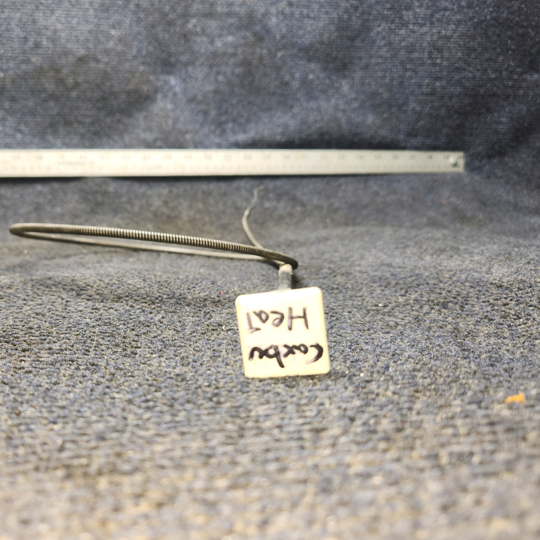Used aircraft parts for sale, S1230-3 Cessna 182G Carburetor Heat Control Cable (Length: 41.5”)