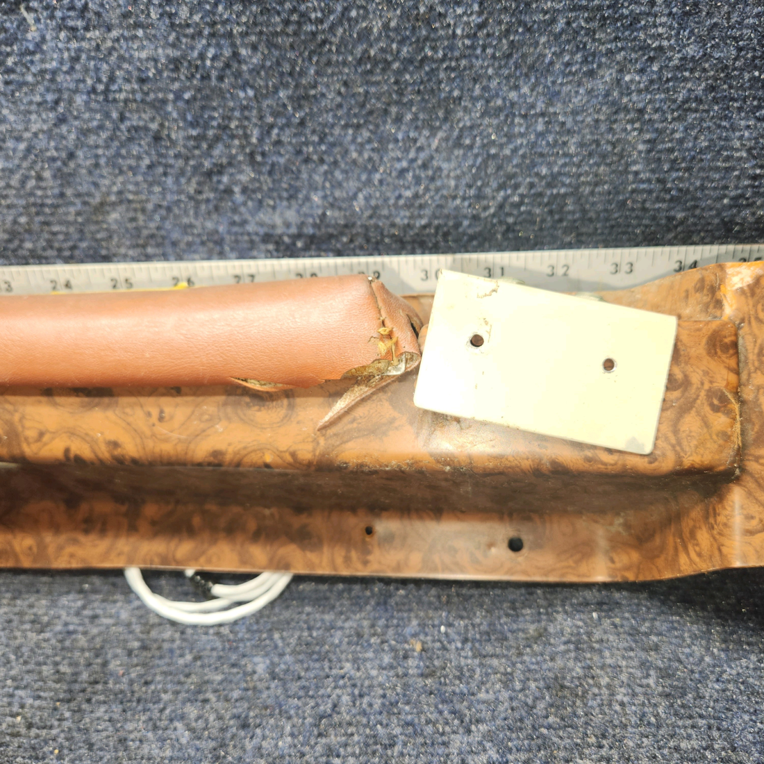 Used aircraft parts for sale, 2415005-1 Cessna 172RG Armrest Support Assy Rear L/H
