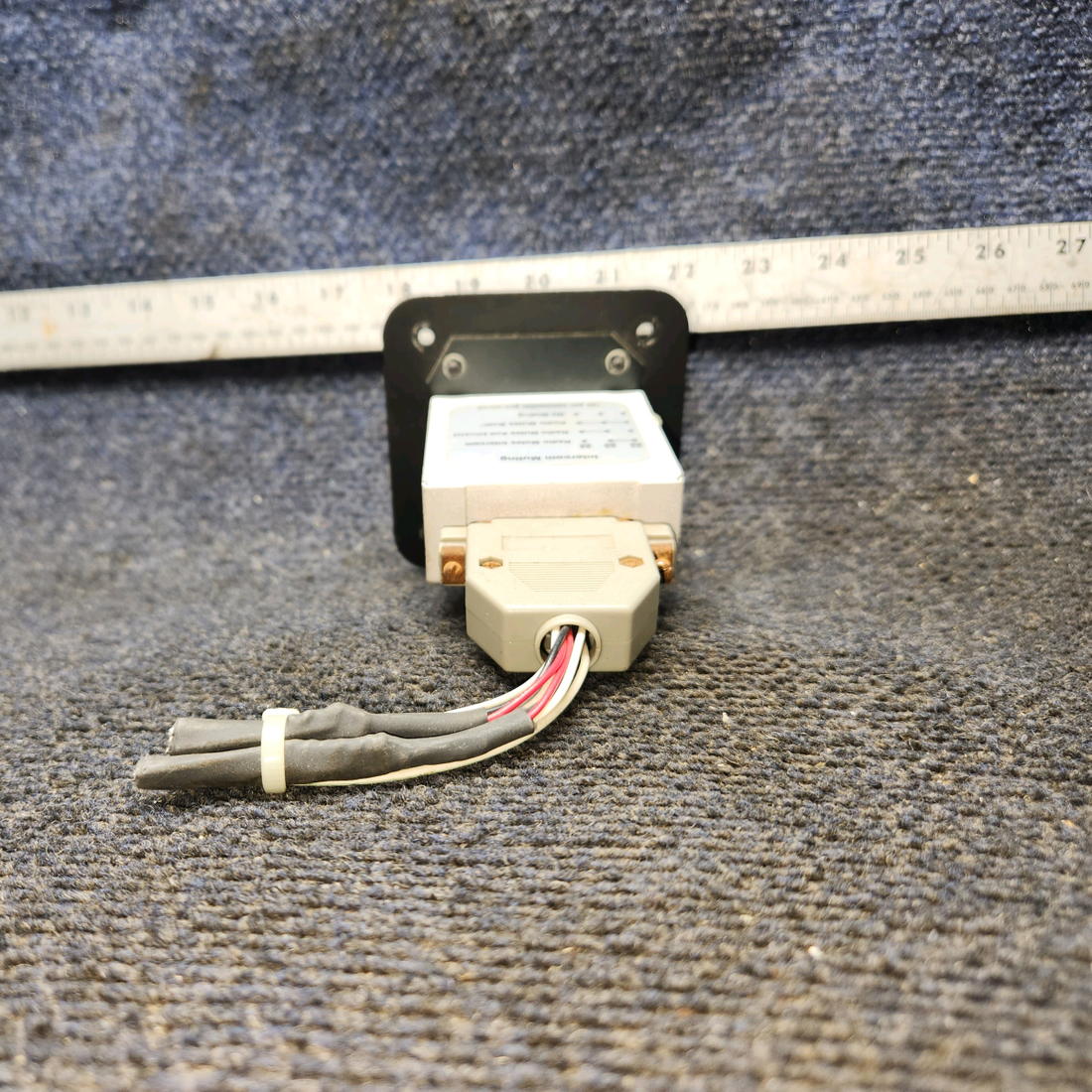 Used aircraft parts for sale, 101-0263-10 FLightcom 403MC Piper PA28-140 Intercom with Connector