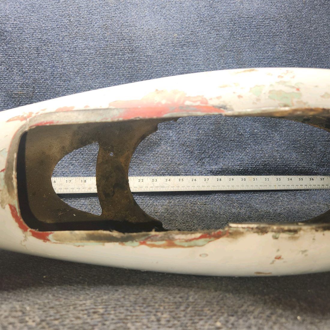 Used aircraft parts for sale, 0743609-17 Cessna 172F Nose Wheel Fairing (Pant)