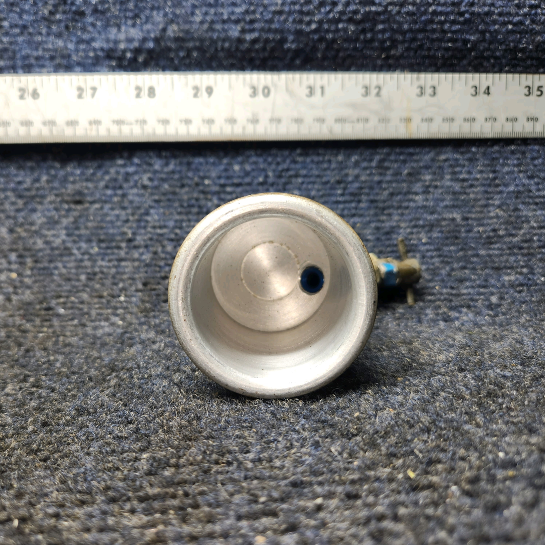 Used aircraft parts for sale, 35715-003 Piper PA28-161 Fuel Gascolator with Drain Valve