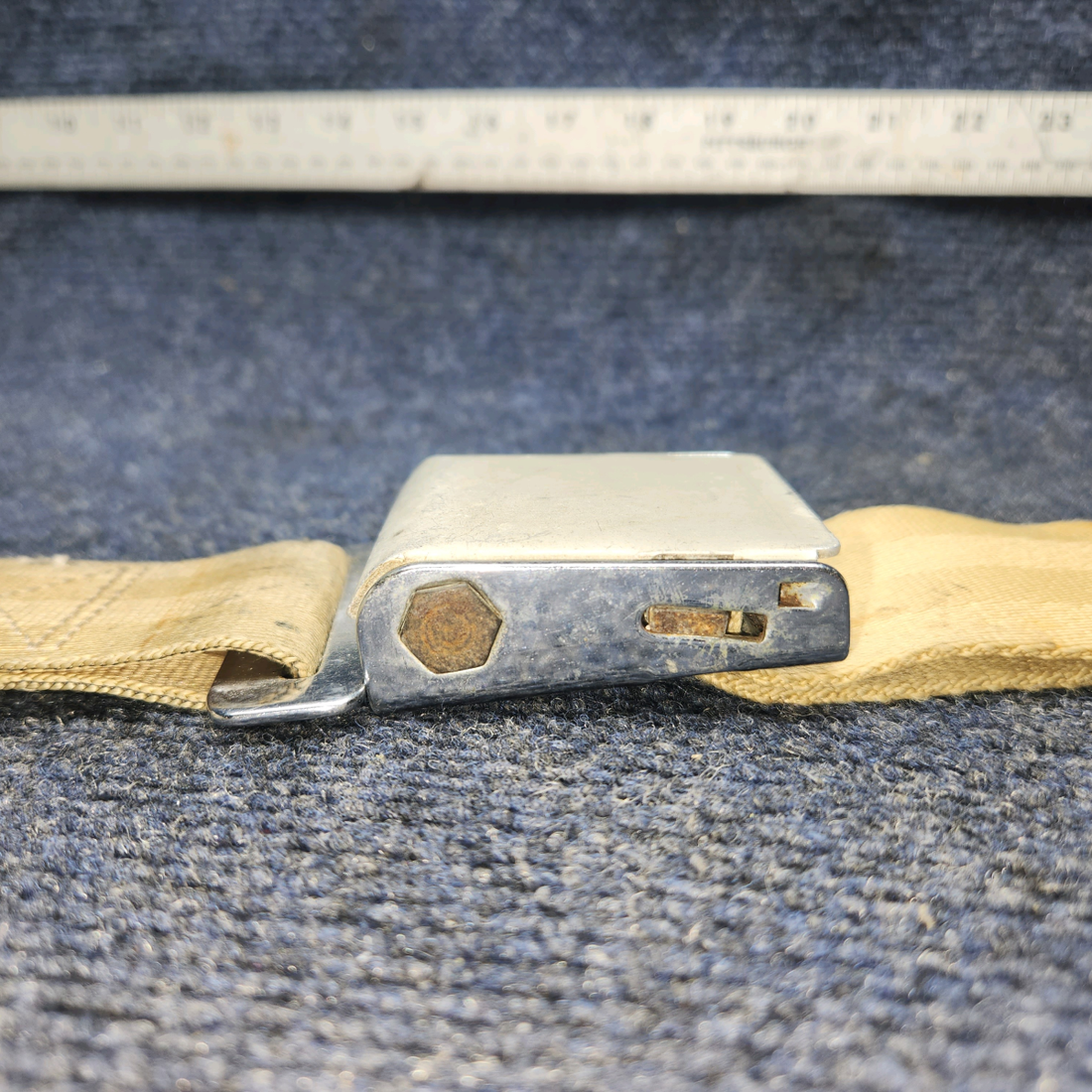 Used aircraft parts for sale, 5000B3 America Safety PIPER PA-24-250 Seatbelt Assembly BEIGE